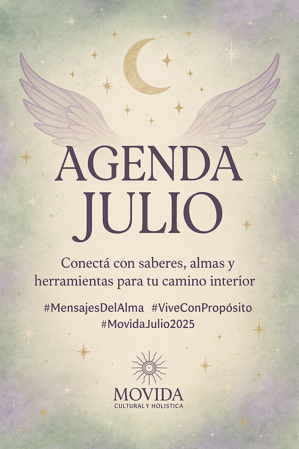 AGENDA JULIO EN VIVO POR INSTAGRAM!!!