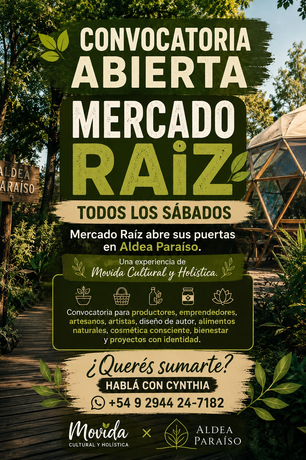 Mercado Raíz — Espacio para productores y emprendimientos